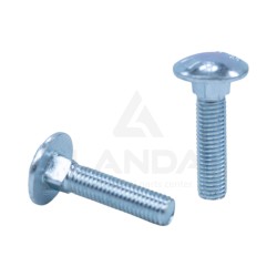 VIS TETE BOMBEE COLLET CARRE (M12x50)