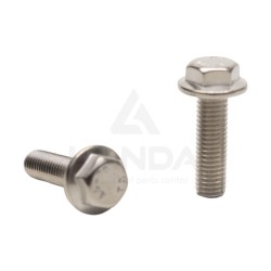 VIS TETE HEXAGONALE A EMBASE LISSE (M10X35) - INOX