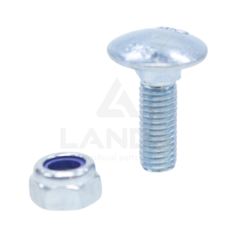 THREADED COACH BOLT M8X25