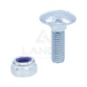 TORNILLO DE CABEZA CUADRADA ABOMBADA (M8X25)