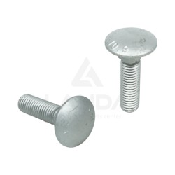 VIS TETE BOMBEE COLLET CARRE M12x45