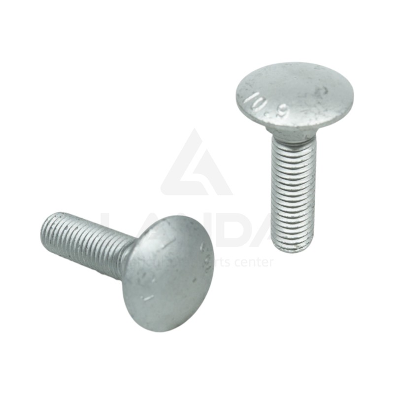 VIS TETE BOMBEE COLLET CARRE M12x45
