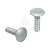 VIS TETE BOMBEE COLLET CARRE M12x45