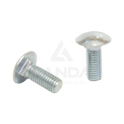 CARRIAGE SCREW 10X25 (short shoulder)
