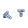 VIS TETE BOMBEE COLLET CARRE (M8X16)