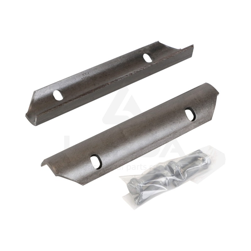 JEU DE 2 COUTEAUX MAIS DROIT 380mm + 4 VIS (V-MAX - 494/497/498/502)
