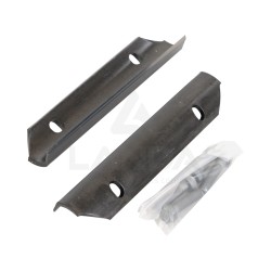 JEU DE 2 COUTEAUX MAIS GAUCHE 380mm + 4 VIS (V-MAX - 494/497/498/502)