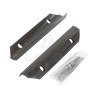 SET OF 2 V-MAX LH CORN KNIVES 4 BOLTS INCLUDED