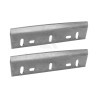 JEU DE 2 COUTEAUX HERBE DROIT 410mm (BIG X MAX FLOW)