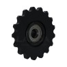 COMPLETE PLASTIC TENSIONER SPROCKET + COVER