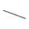 BARRETTE CRANTÉE INOX (Lg612mm, 5 trous)