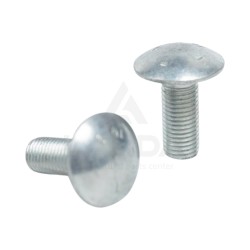 VIS TETE BOMBEE COLLET CARRE (M16x40)