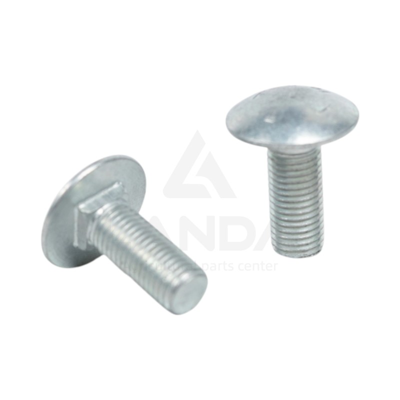 VIS TETE BOMBEE COLLET CARRE (M16x40)