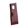 CUCHILLA ROTATIVA RETORCIDA DERECHA 126 mm