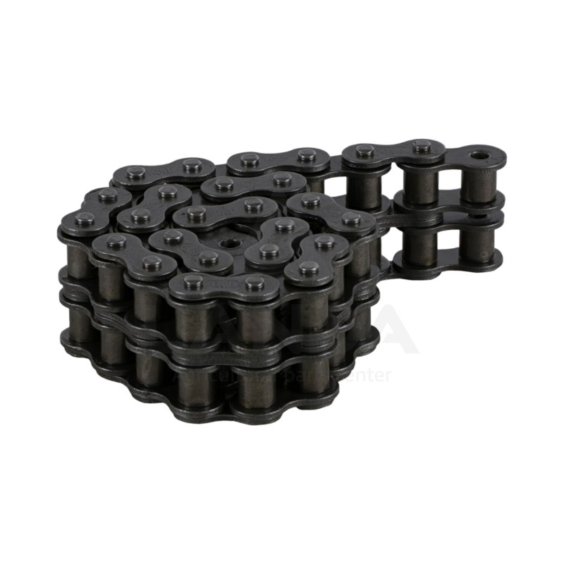 CHAINE A ROULEAUX ASA60-2 (28 maillons - Attache rapide incluse)