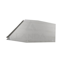 TOLE CANAL HERBE INOX (Lg610mm - 6010/6050)