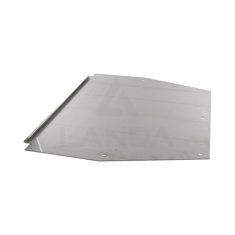 TOLE CANAL HERBE INOX (Lg610mm - 6010/6050)