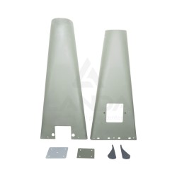 SET OF 6 WEAR PLATES BLOWER TOUR 3MM THICK