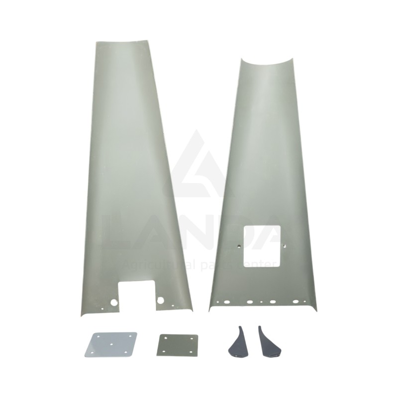 SET OF 6 WEAR PLATES BLOWER TOUR 3MM THICK