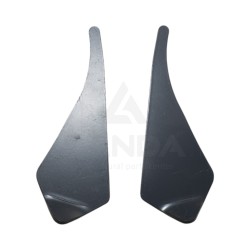 SET OF 6 WEAR PLATES BLOWER TOUR 3MM THICK