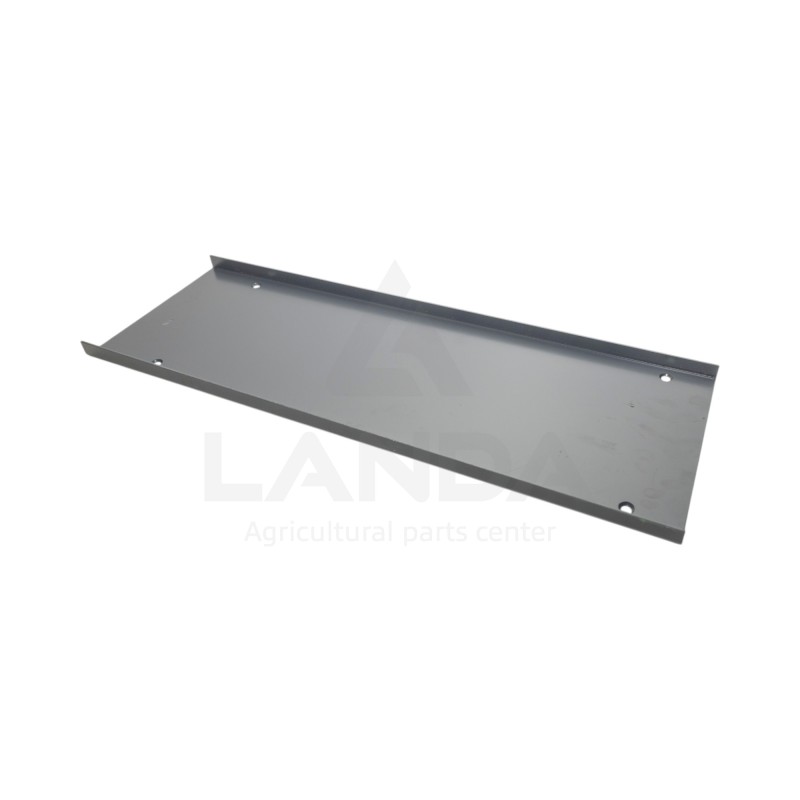 TOLE EN "U" EXTENTION DE GOULOTTE 8 RANGS (Lg830mm - en acier - 4 trous de fixation)