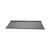 TOLE EN "U" EXTENTION DE GOULOTTE 8 RANGS (Lg830mm - en acier - 4 trous de fixation)