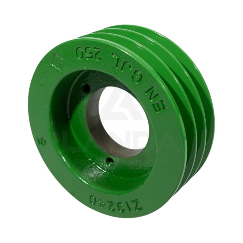 POULIE ECLATEUR COTE GAUCHE (Diam 173mm - 3 gorges)