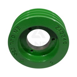 POULIE ECLATEUR COTE GAUCHE (Diam 173mm - 3 gorges)