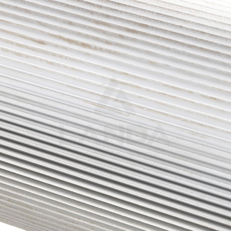 ROULEAU ECLATEUR AVANT 100 DENTS (Chrome, Diam 196mm)