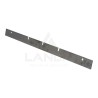 BARRETTE LISSE INOX (Lg673mm, 5 trous)