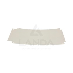 CHAPA INFERIOR TUBO DE DESCARGA