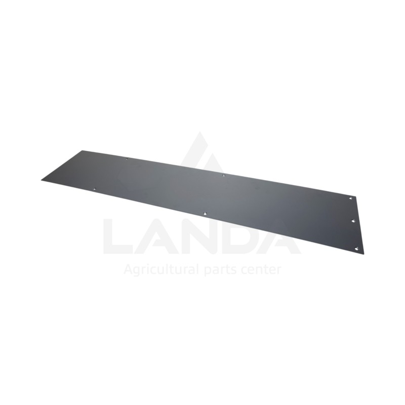 TOLE SUPÉRIEURE DE GOULOTTE (Lg1288mm - en acier - 7 trous de fixation)