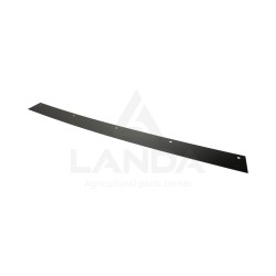 TOLE LATÉRALE DE GOULOTTE (Lg1256mm - en acier - 5 trous de fixation)