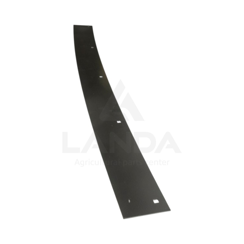 TOLE LATÉRALE DE GOULOTTE (Lg1256mm - en acier - 5 trous de fixation)