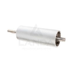 ROULEAU ÉCLATEUR ARRIÈRE MCC CLASSIC 125 DENTS (Chromé, Ø250mm, monté avec arbre - sans palier)