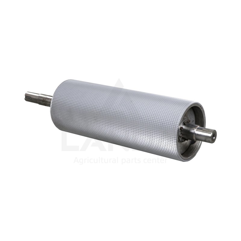 ROULEAU ÉCLATEUR AVANT X-CRACKER 110 DENTS (Chromé, Ø250mm, monté avec arbre - sans palier)