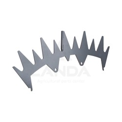 SEGMENT INTERMEDIAIRE (5mm - Avec decrotteur)