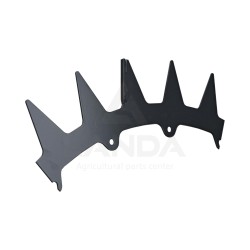 SEGMENT SUPERIEUR (4mm - Avec decrotteur)