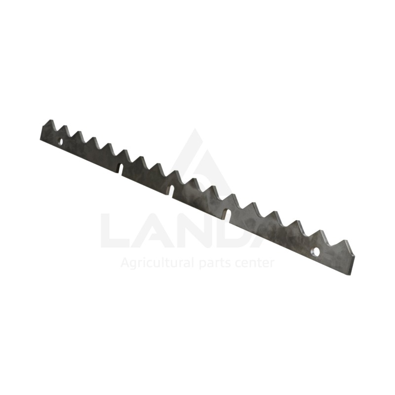 BARRETTE CRANTEE INOX (Lg676mm)