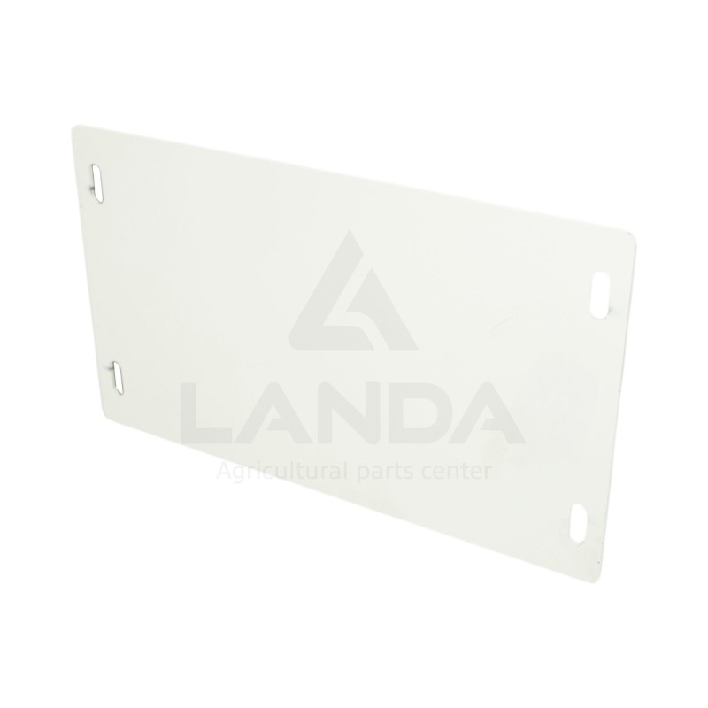 RACCORD TOLE DE GOULOTTE (Lg200mm - en acier - 4 trous de fixation)