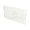 RACCORD TOLE DE GOULOTTE (Lg200mm - en acier - 4 trous de fixation)