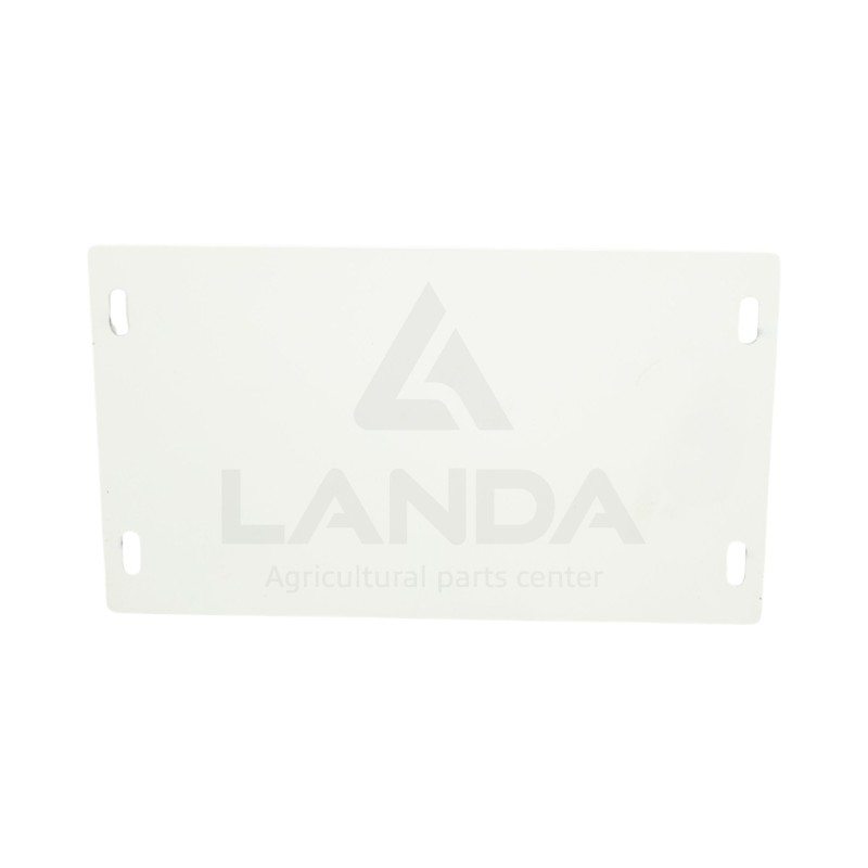 RACCORD TOLE DE GOULOTTE (Lg200mm - en acier - 4 trous de fixation)