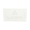RACCORD TOLE DE GOULOTTE (Lg200mm - en acier - 4 trous de fixation)