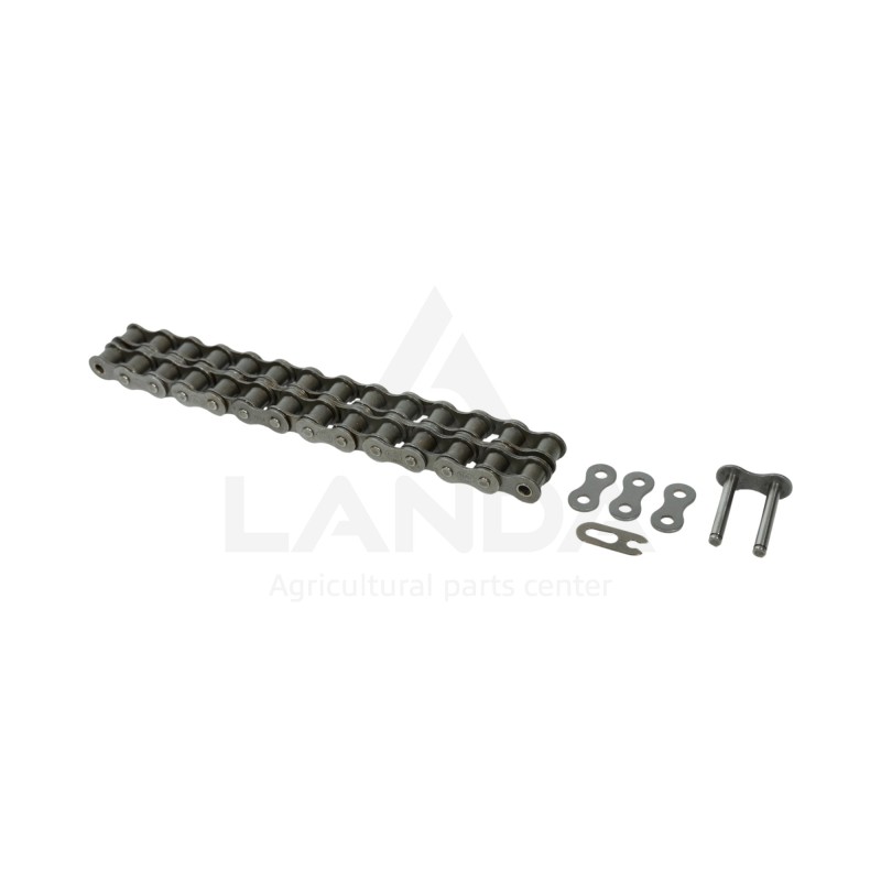 CHAINE A ROULEAUX 12B-2 (14 maillons - Attache rapide incluse)
