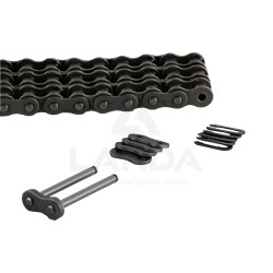 CHAINE A ROULEAUX ASA60-3 (32 maillons - Attache rapide incluse)