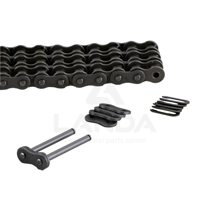 CHAINE A ROULEAUX ASA60-3 (32 maillons - Attache rapide incluse)