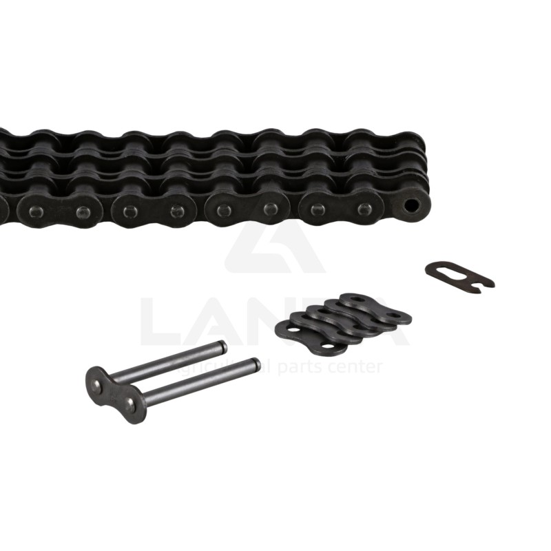 CHAINE A ROULEAUX 12B-3 (32 maillons - Attache rapide incluse)