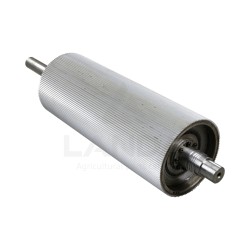 ROULEAU ÉCLATEUR ARRIÈRE 125 DENTS (Chromé, Ø250mm, avec arbre)