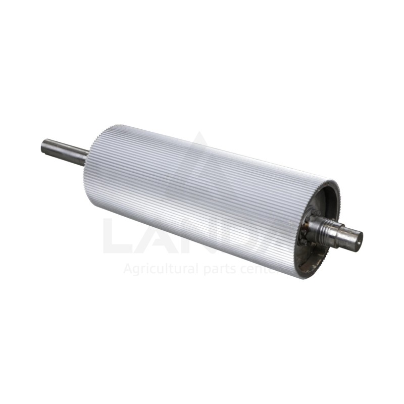 ROULEAU ÉCLATEUR AVANT 100 DENTS (Chromé, Ø250mm, avec arbre)