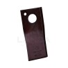 CUCHILLA ROTATIVA RETORCIDA IZQUIERDA 107mm